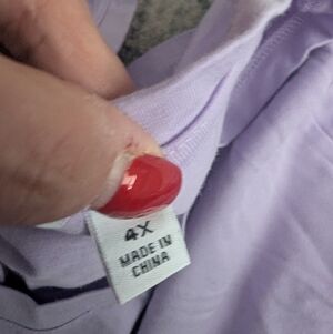 Lavender Women's Long Sleeve Shirt